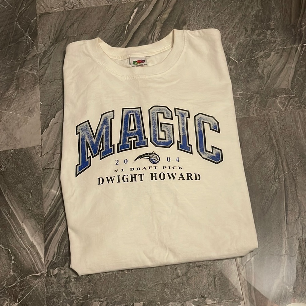 2004 Orlando magic nba Dwight Howard draft tee